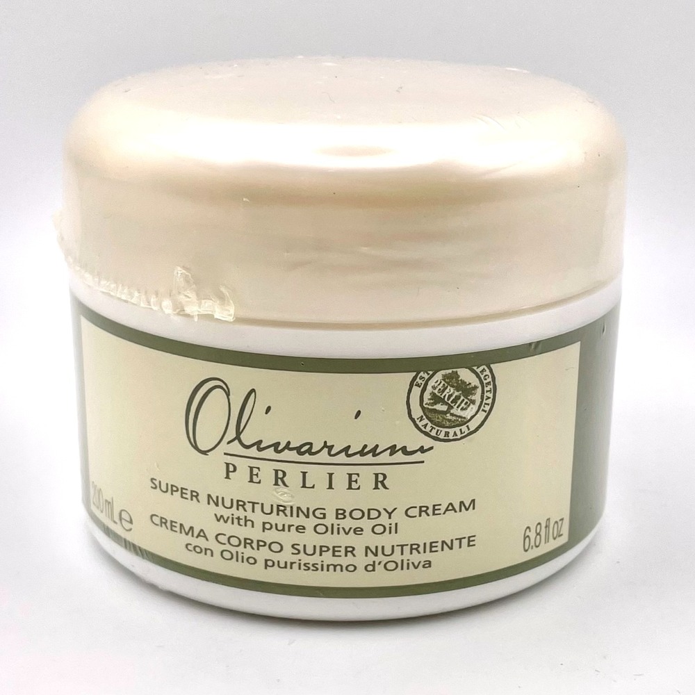 Olivarium Perlier Super Nurturing Body Cream with Pure Olive Oil 6.8 oz Sealed